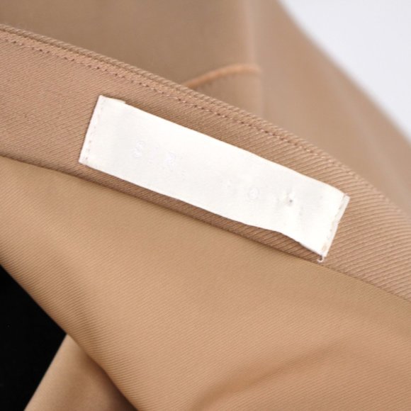 SIR The Label Adrien Bandeau Strapless A-Line Mini Dress X-Small Tan Fit & Flare - Picture 7 of 7